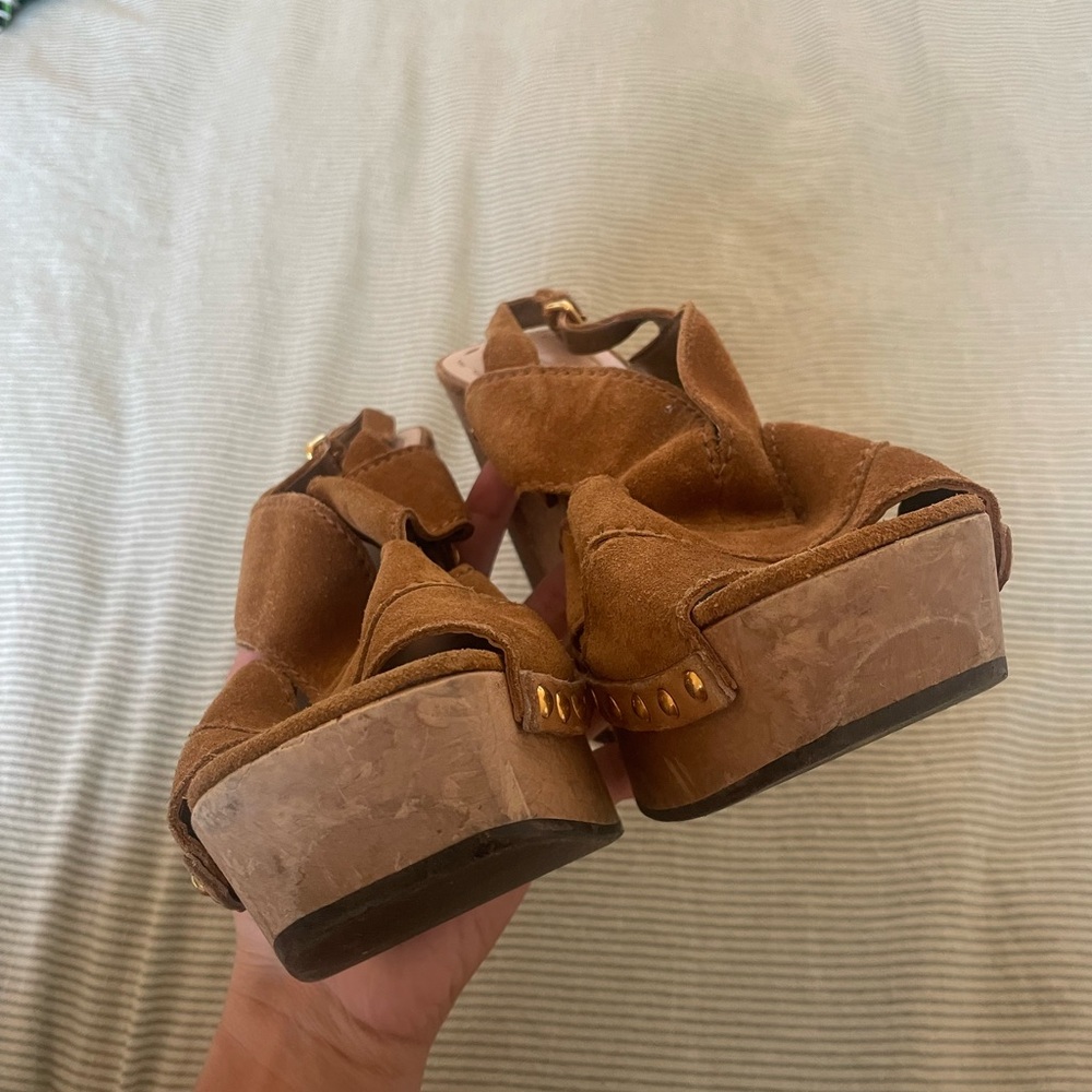 Miu Miu Suede Platforms - Picture 5 of 8